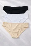 Chilot dama clasic, Set 3 Bucăți,Culoare diversificata, Engros