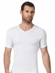 Tricou Barbati Basic ,Culoare Alb,Engros