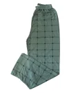 Pantaloni de Pijama Barbati ,Culoare Verde cu Negru, Engros