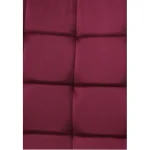 Scaun din Catifea Babyface,Bordo,Engros