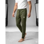 Pantalon Bărbați Trening cu Manșetă,Verde,Engros