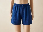 Pantalon scurt dama Serena,culoare bleumarin,Engros