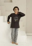 Pijama Băieți cu Mânecă Lungă si Pantaloni Lungi, Imprimeu Happy Children's Day,Engros