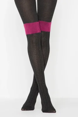 Dres Penti Trendy din Bumbac „Fluffy''- Negru , Engros