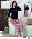 Pijama dama din lisbon, " My Life ",Culoare negru,En-gros