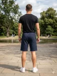 Pantaloni Scurți Bărbați,culoare Bleumarin , Engros
