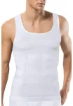 Maiou Modelator pentru Bărbați Slim, Material Respirabil, Culoare Alb,Engros
