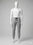 Pantaloni de sport barbat ,culoare gri ,Engros