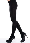 Dres damă Penti 220 DEN ,,Rosa''- cu model croșetat, Culoare negru,Engros