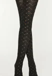 Dres dama Penti ,,Elegance'' bumbac- mat și opac, culoare negru Engros