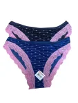 Chiloti Dama, Clasic Cu Dantela pe Margine, Culoare Diversificate , Engros