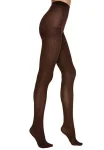 Dres Penti Lovely 70 DEN – Imprimeu ,,Shiny Rib'', culoare maro Engros