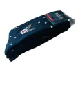 Sosete de Craciun Barbatesti 3/set,Imprimeu Cap de ren,Engros