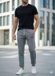 Pantaloni de sport barbat ,culoare gri,Engros