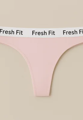 Chilot, Dama Tanga Fresh Fit ,Culoare -Roz Pudrat,Engros