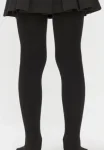 Dres fetițe Penti Pretty ,,Bambu''- mat, opac culoare  negru Engros