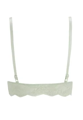 Sutien Damă cu Burete, fără Push-up, Culoare verde,Engros