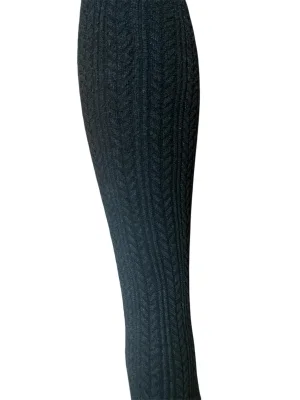 Dres Penti „Perla” 180 DEN- Bumbac, imprimeu croșetat,Culoare Negru,Engros