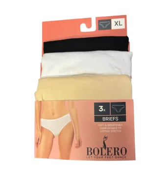 Chilot dama clasic, Set 3 Bucăți,Culoare diversificata, Engros