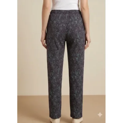 Pantaloni Damă Serena din Bumbac cu Buzunare și Șnur în Talie – Engros