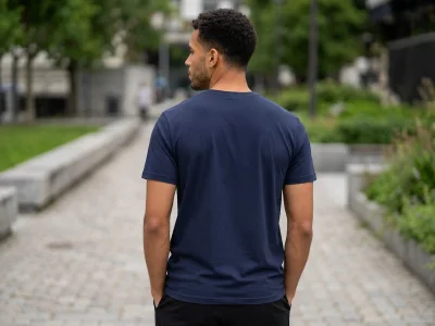 Tricou bărbătesc Seren Run Faster”. culoare Bleumarin, Engros