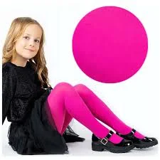 Dres penti copii ,micro 40 den, mat, opac, Fucsia, Engros