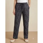 Pantaloni Damă Serena din Bumbac cu Buzunare și Șnur în Talie – Engros