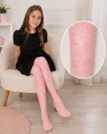 Dresuri fetițe Penti cu model delicat din dantelă,culoarea Roz