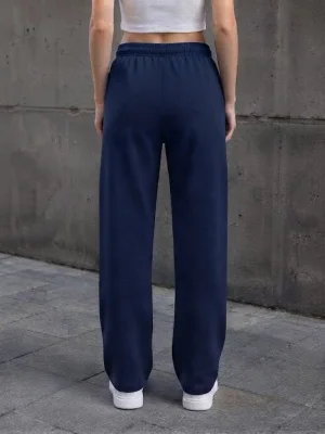 Pantaloni de trening dama Serena ,culoarea bleumarin, Engros