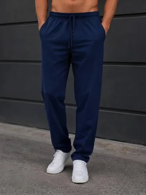 Pantalon trening barbat Serena ,culoarea Bleumarin,Engros
