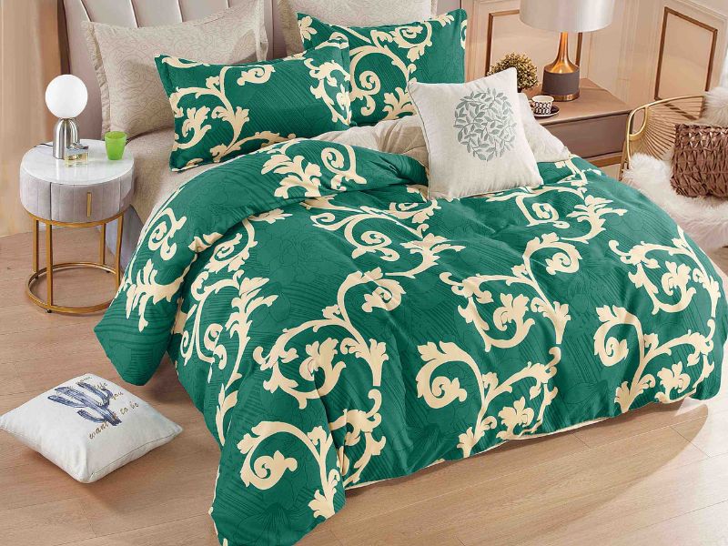 Lenjerie de pat finet cu elastic 6 piese, JOJO Home, engros